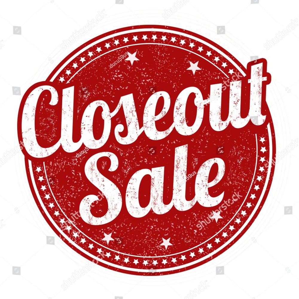 CLOSET CLOSE OUT SALE!! All must go!!